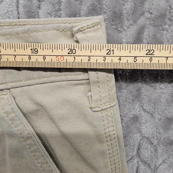 Carhartt Shorts Men’s 42 Beige Carpenter Relaxed Fit Workwear Stretch 102514–232 - Picture 4 of 10